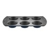 lakeland Bakeware 6 Hole Deep Bun Cupcake Muffin Baking Tin