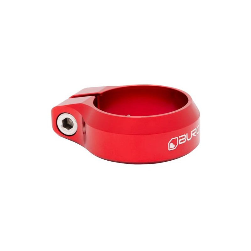 Burgtec Seat Clamp 34.9mm Race Red