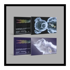 LE SSERAFIM Crazy 4th Mini Album Weverse Albums B Version Outbox+1p QR Card+4p PhotoCard A+5p PhotoCArd B+1ea User Guide+Tracking Sealed Le Seraphim LSFM