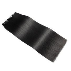 Human Hair Bundles 24 26 28 Inch Straight Bundles Human Hair 100% Brazilian Hair Extensions Quick Weave Raw Natural Black