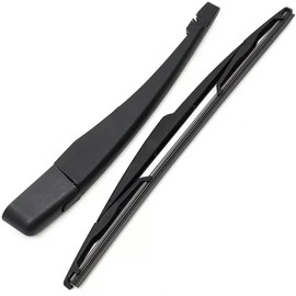 Juego de escobilla y brazo de limpiaparabrisas trasero para DODGE GRAND CARAVAN 2008-2010 para CHRYSLER TOWN & COUNTRY 2008-2010 Accesorio de limpiaparabrisas trasero de goma negra para coche