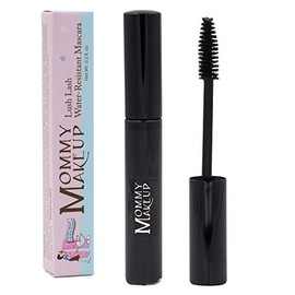 Mascara Lush Lash Resistente al Agua - Volumen y Longitud Extremos, Hipoalergénica y Cruelty Free por Mommy Makeup (Negro)