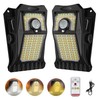 Tryme 118Leds Solar Lights Outdoor Clip Motion Sensor Lights Security