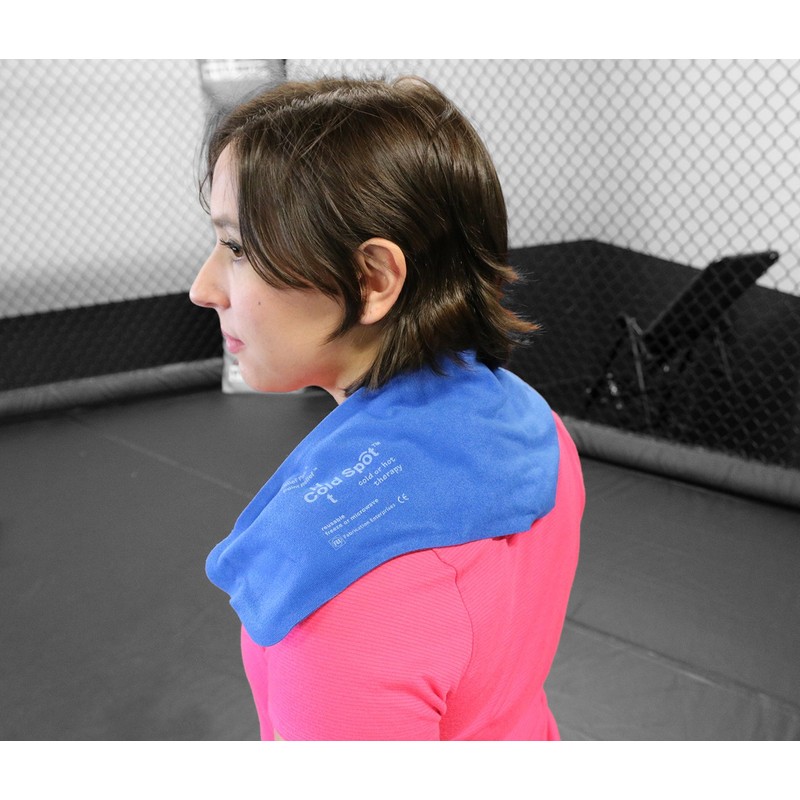 Relief Pak 11-1294 Cold and Hot Fabric Compress, Neck Contour,