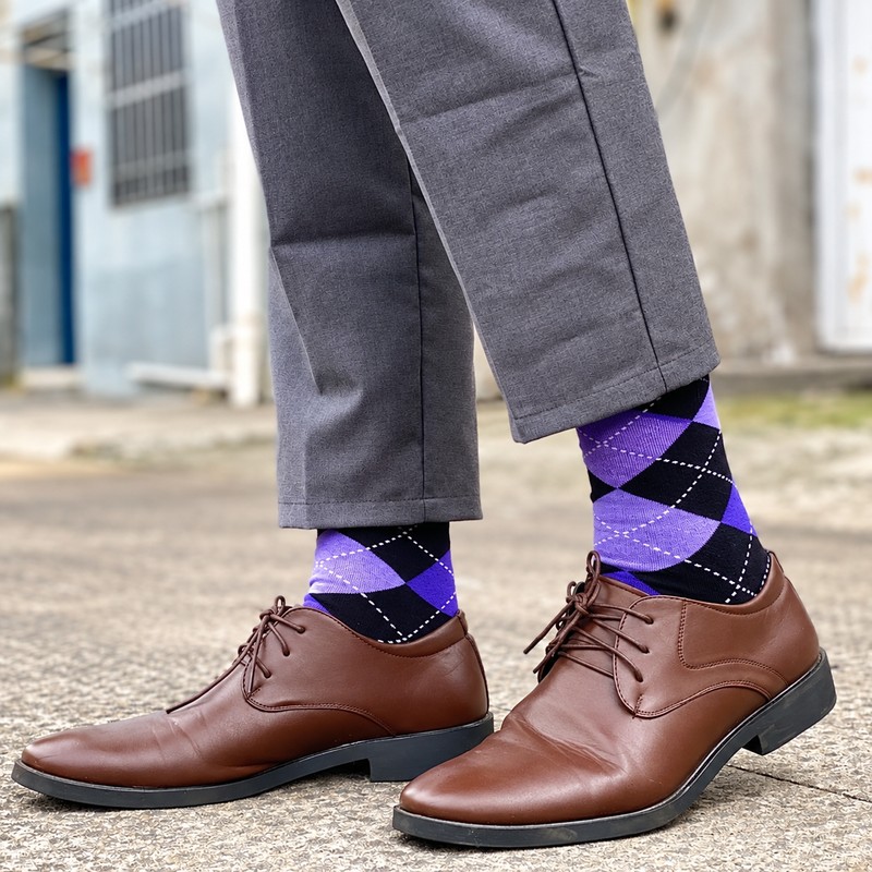 Men’s Dress Socks for Business & Daily Wear – 5-Pair