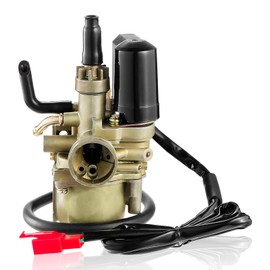 GEARMONSTER 17mm Vergaser, Roller Vergaser für SPEEDFIGHT Scooter 1 & 2 50 cc Motorrad Carburetor mit E-Choke