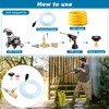 BNYTXV Downstream Injector for Pressure Washer, Adjustable Power Washer Soap