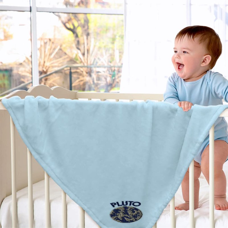 Nursery Bedding Baby Blankets for Boys & Girls Pluto Polyester