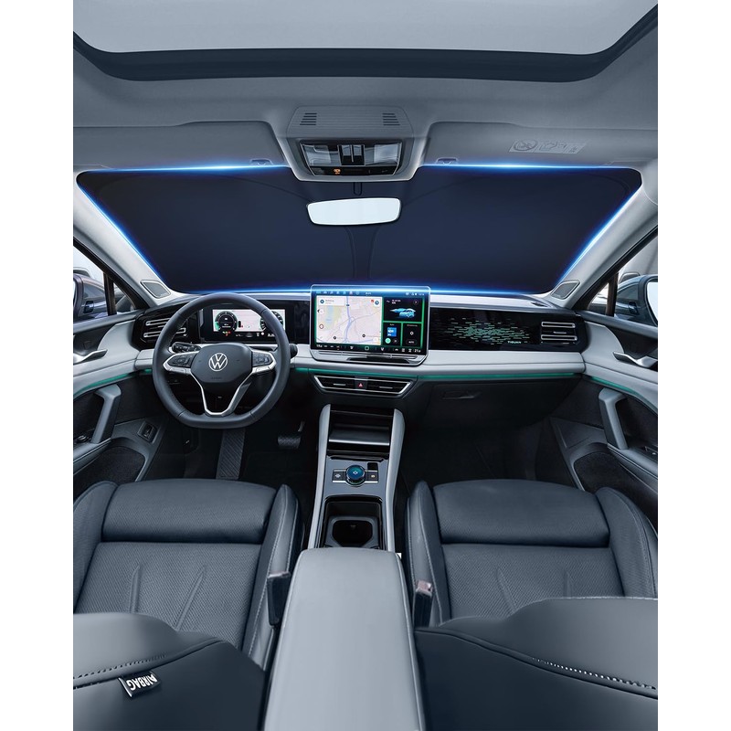 LANGBEAN Foldable Sun Shade Windscreen for VW Tiguan 3 2024