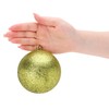 Christmas Concepts® Pack of 5-100mm (4") Large Baubles - Shiny,