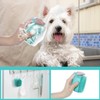 Gentle Pet Bath Brush with Shampoo Dispenser – Soft Silicone