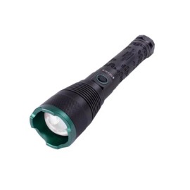 Police Security Skylar-R 10,000 Lumens Rechargeable Flashlight, Black #97847