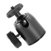 LABRIMP 1 Set Rotating Metal Ball Head Tripod Mount for