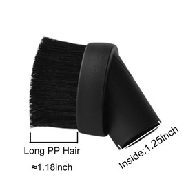 EZ SPARES 1 1/4 inch Universal Replacement for 32mm&35mm Vacuum Cleaner Brush Accessories PP Hair Brush Kit Vacuum Attachments Crevice Tool Kit