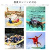 FamGift 防水ポーチ 防水ウエストポーチ PVC素材 スクリーンタッチ可能 アウトドア 旅行 スマホ収納可能 肩掛け 斜め掛け