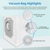 Vacking 8 Pack Vacuum Dust Bags Compatible for iRobot Roomba