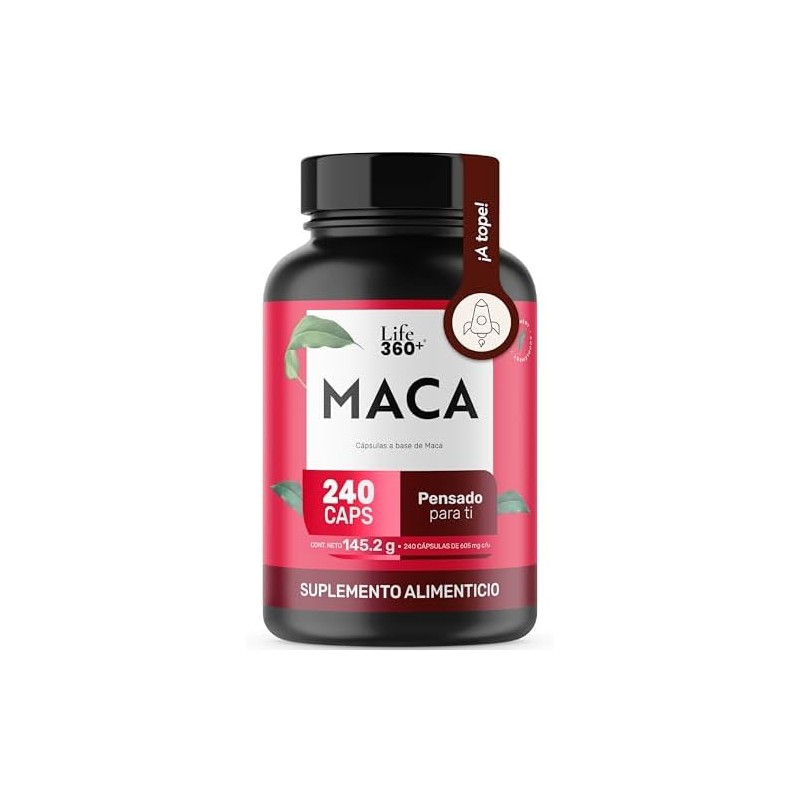 LIFE 360 Maca Blend (Maca Negra, Amarilla y Roja) 240