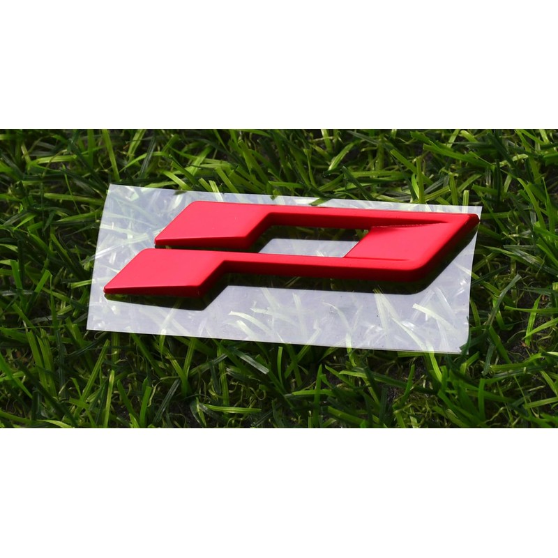 1Pc New P Emblem Car Badge Decal Sticker Replacement for