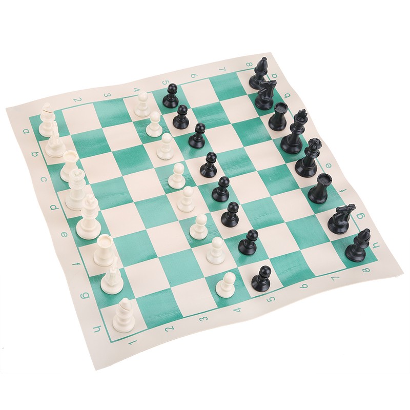 Portable Chess Set with Backpack Promote Children 's Intelligence Game