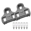 Grip Bicycle Cleats Compatible with Look KEO Pedals, Non-Slip TPU