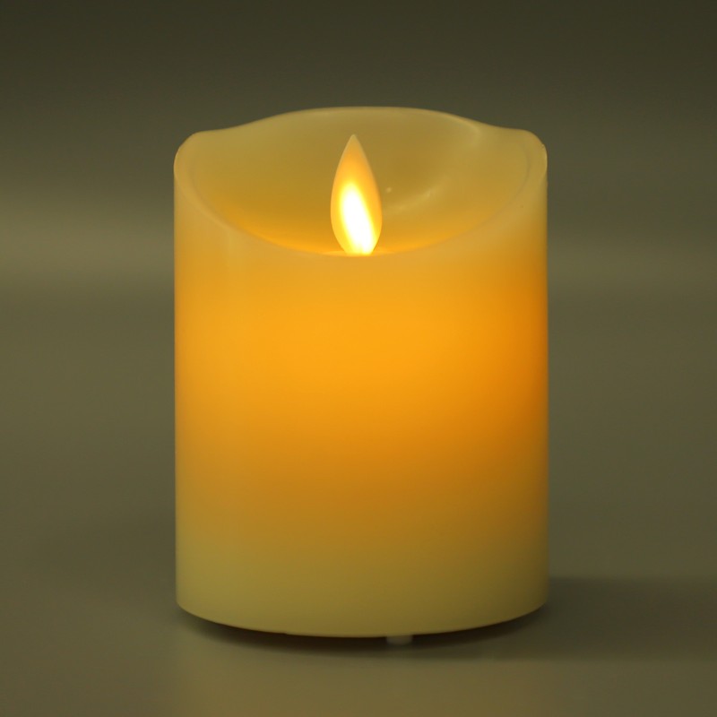 Electronic Candle Lights Rechargeable Flameless Tea Lights LED Candles with