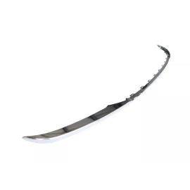 AmpleThink For 2016-2017 Honda Accord Chrome Rear Center Bumper Cover Trim Molding Step Pad