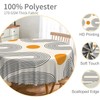 TTQYFNM Boho Mid Century Round Tablecloth 70 Inch Minimalist Abstract