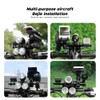 Bestgle Bike Handlebar Extender, Double Bicycle Handlebar Extension Bracket Aluminum