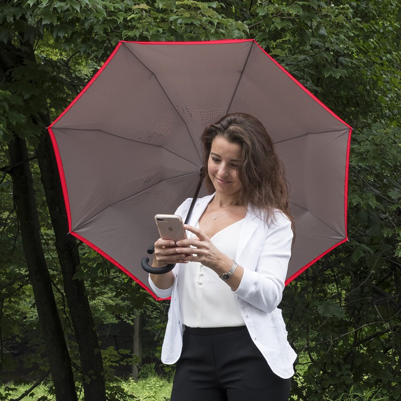 STROMBERGBRAND UMBRELLAS The ViceVersa 46 Inch Windproof Inverted Self Standing