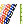 US Weight 2"x 25' Safety Green Plastic Chain with SunShield