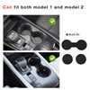 Auovo Anti dust Mats Coasters Compatible with Nissan Rogue Accessories