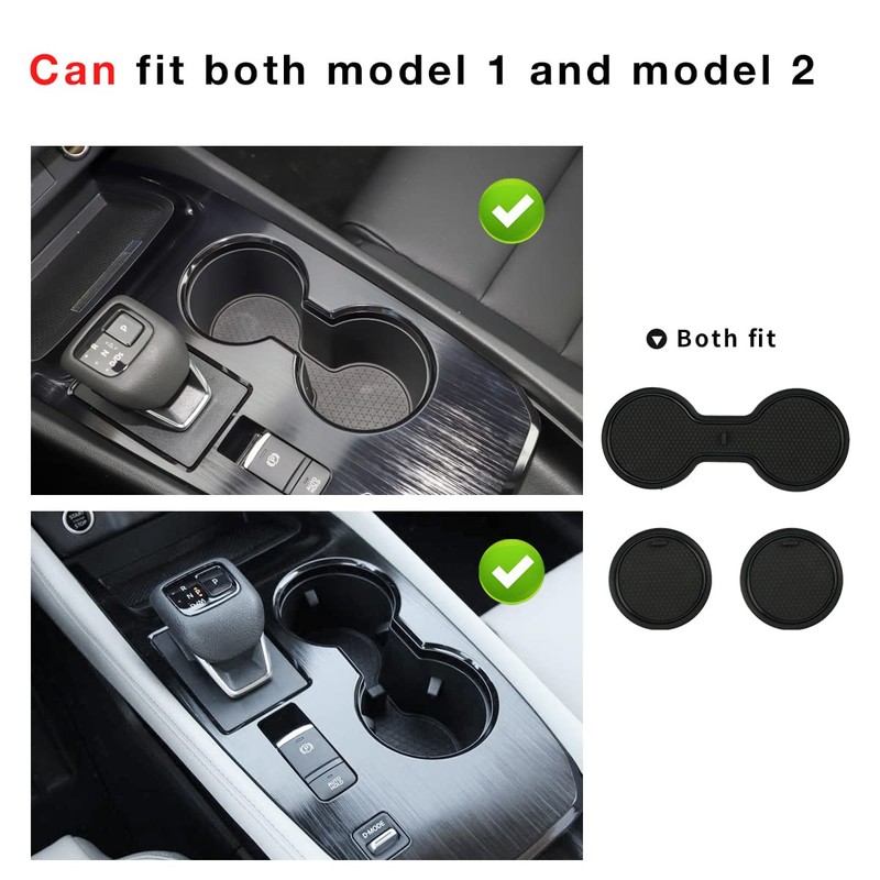 Auovo Anti dust Mats Coasters Compatible with Nissan Rogue Accessories