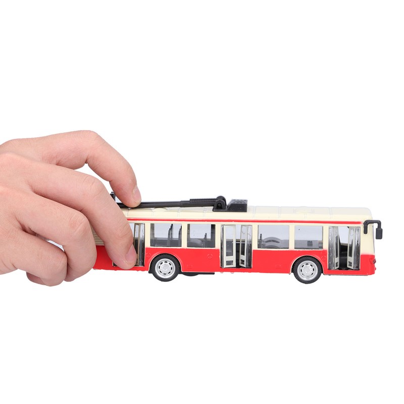 HighSpeed Railway Bus Model PullBack Vehicle Collection Model Toy for