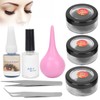 Eyelash Extension Practice Tool Kit Portable False Eyelashes Glue Remover