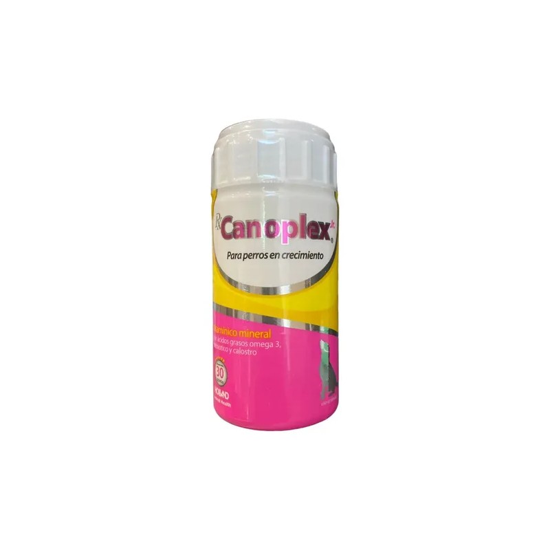 Canoplex Jr Suplemento Nutricional Para Cachorros 30 Tabs