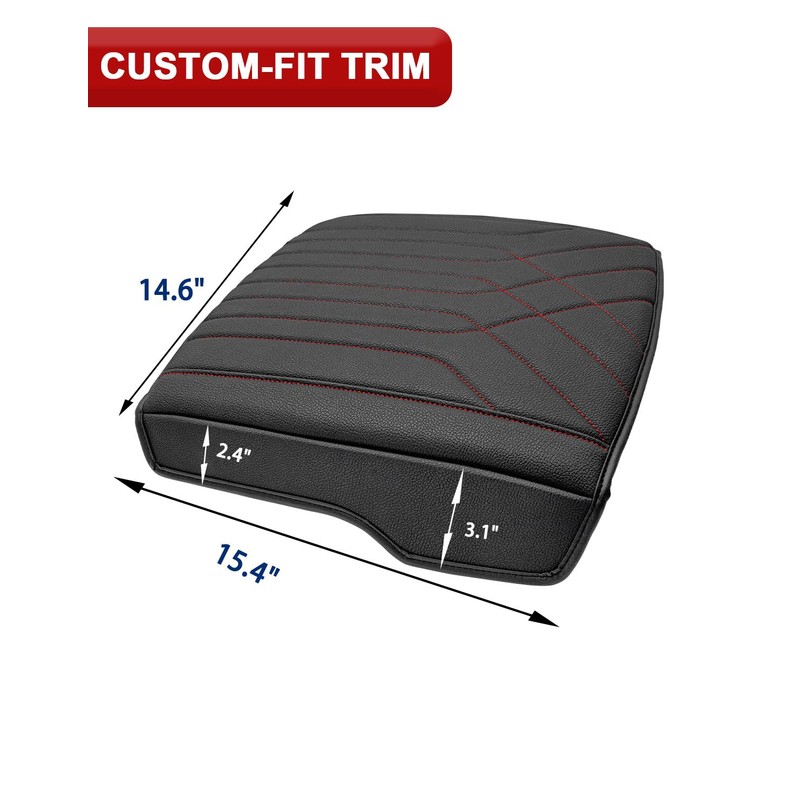 KBH Center Console Armrest Cover for 2019-2026 Dodge Ram 1500