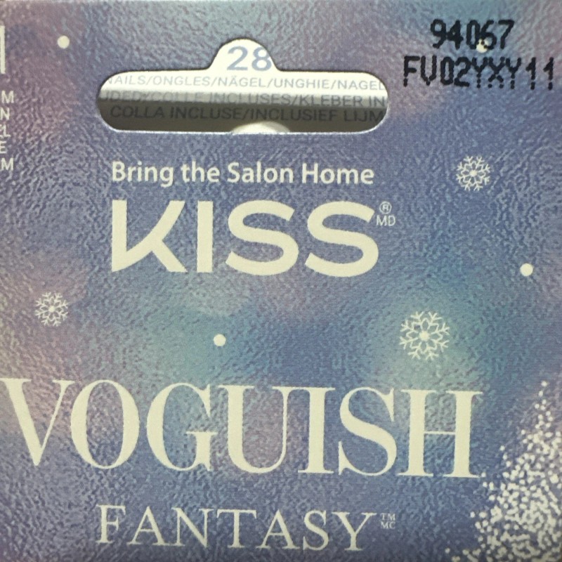 KISS Voguish Fantasy 28 Nails 94067 Holiday