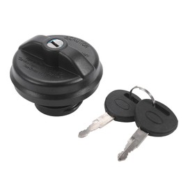 ACROPIX Acura Plastic Locking Gas Cap for MDX RDX RL Black with 97BB9K163BB Key (3 Pack)
