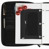 Cinvo Modern 3 Ring Pencil Case Zipper Pencil Pouch Canvas