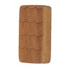 Fidget Slider Green Sandalwood Water Ripples Designed Magnetic Push Slider