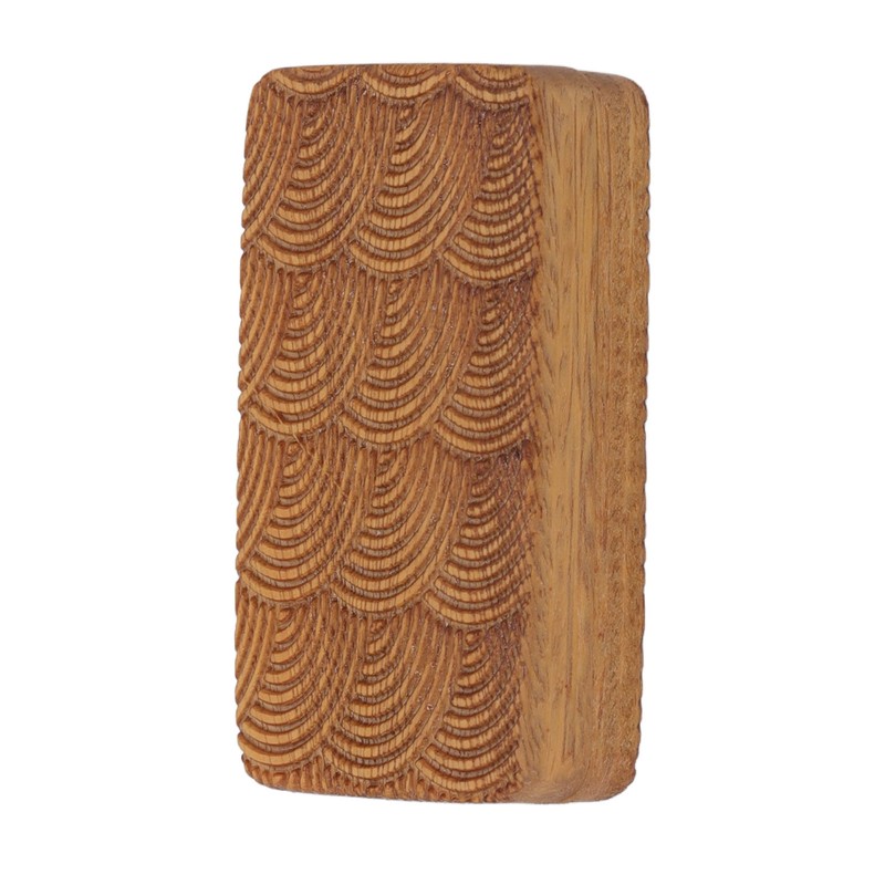 Fidget Slider Green Sandalwood Water Ripples Designed Magnetic Push Slider