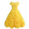 NuGeriAZ Belle Costume Girls Belle Costume Kids Belle Dress Girls