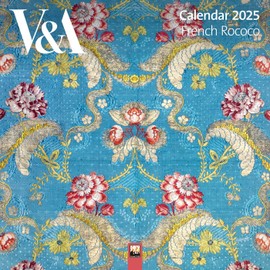 French Rococo – Französischer Rokoko Kunstkalender 2025: Original Flame Tree Publishing-Kalender [Kalender] (Wall-Kalender)