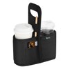 Beautyflier Drink Carrier with Handle for Delivery Reusable Insulated Coffee