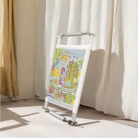 Couple Embroidery Art Embroidery Clip Frame Cross Stitch 4 Slot Presser Heavy Duty Embroidery Bandage Embroidery Frame Needlepoint Frame Embroidery Scroll Frame Embroidery Frames for Hand Work