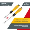 Wiha Schraubendreher mit Wechselklingen Set ESD SYSTEM 4 (33848), 27