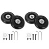sourcing map Set of 2 Luggage Wheels Replacement 60 x