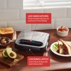 Elite Gourmet ESM2207XSS Sandwich Panini Maker Grilled Cheese, Machine Tuna
