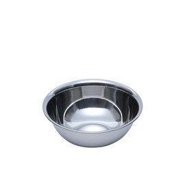 Thunder Group SLMB202 Mixing Bowl, 7.1 inches (18 cm), Approx. 43.1 fl oz (1,410 ml), Heavy Duty 0.03 inch (0.8 mm) Thick, Prep Mixer, Stainless Steel Bowl, Commercial Use