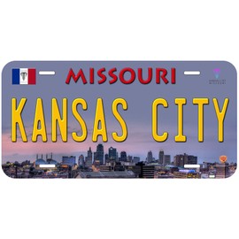 Kansas City Missouri TAG02 Novelty Car Auto License Plate